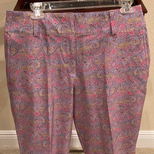 Women's Nike Golf Short, Size 8, Lavender with hot pink, yellow & blue